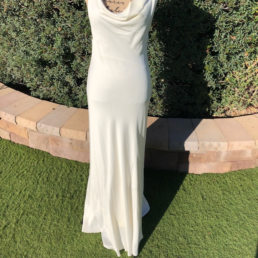 Sexy BCBG Wedding Gown.
